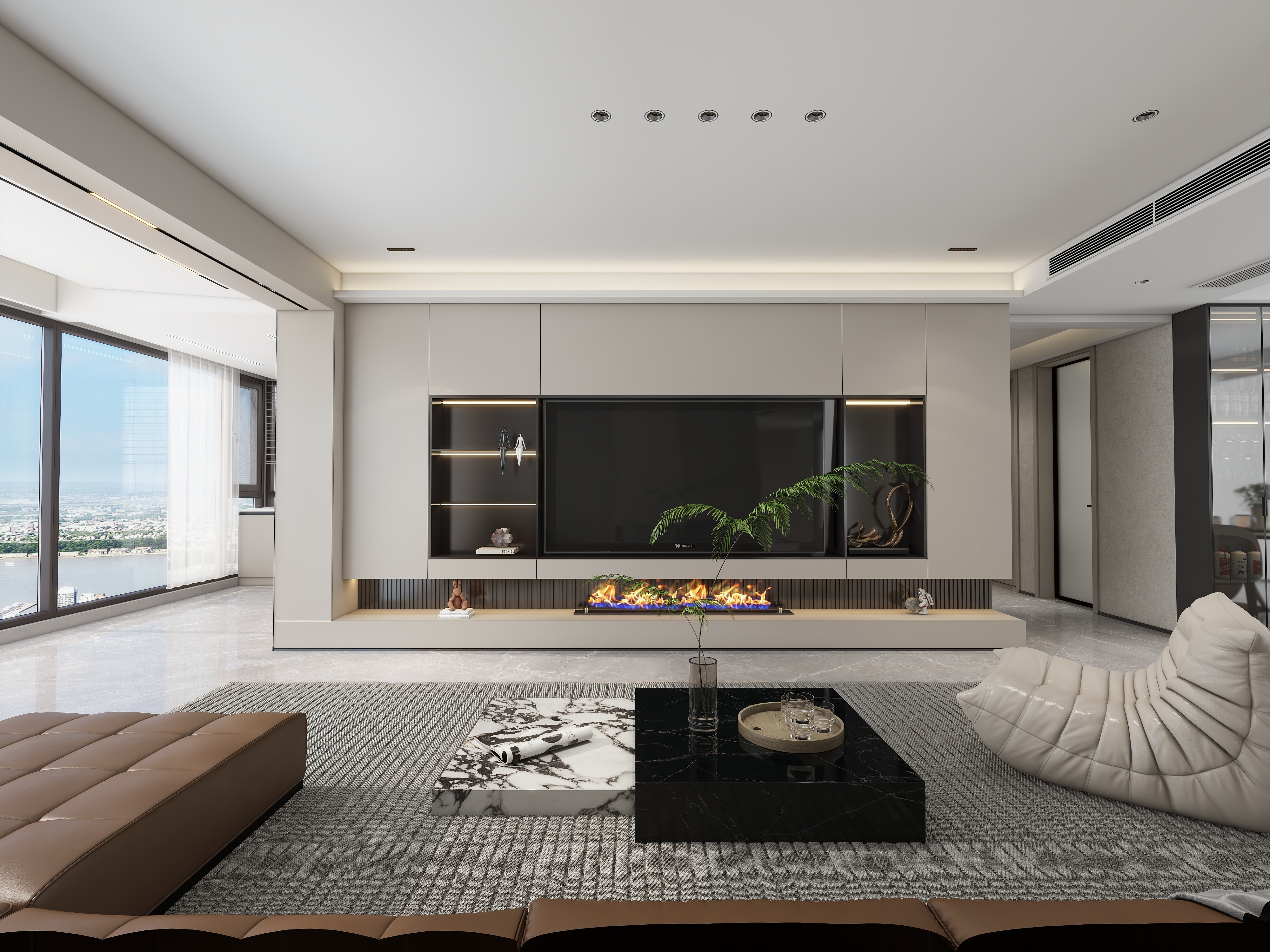 金筑HOME-碧桂园  6#602赵总雅居（镜像户型）改后-装修设计方案