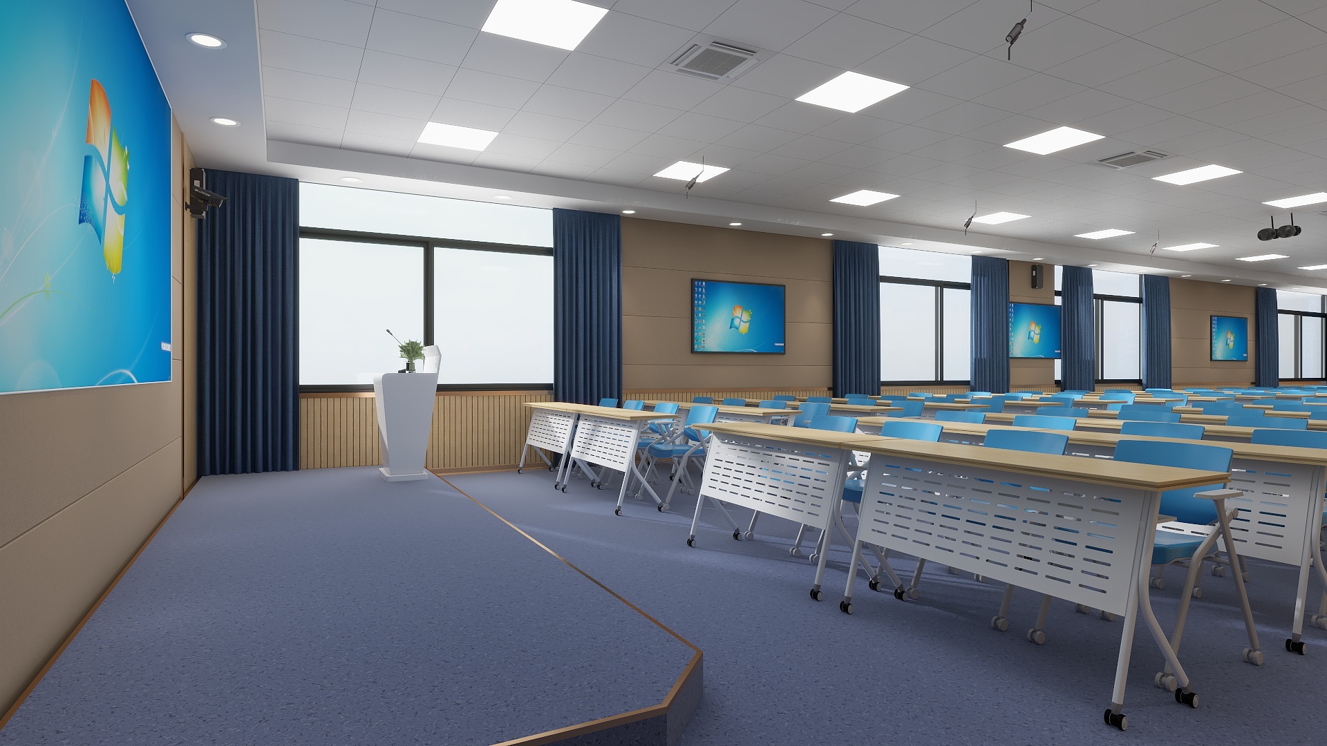 要睡了哦-603、605教室录播室-副本-装修设计方案