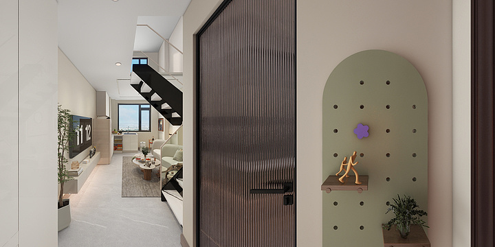 赵隆UVbW-东悦城626-装修设计方案