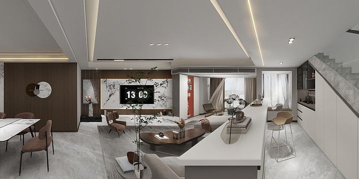 设计是空Zero-鎏金水榭-装修设计方案