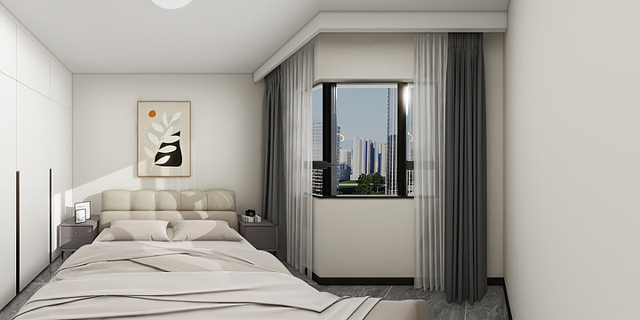 南桥几经秋ujWe-71㎡3室-装修设计方案