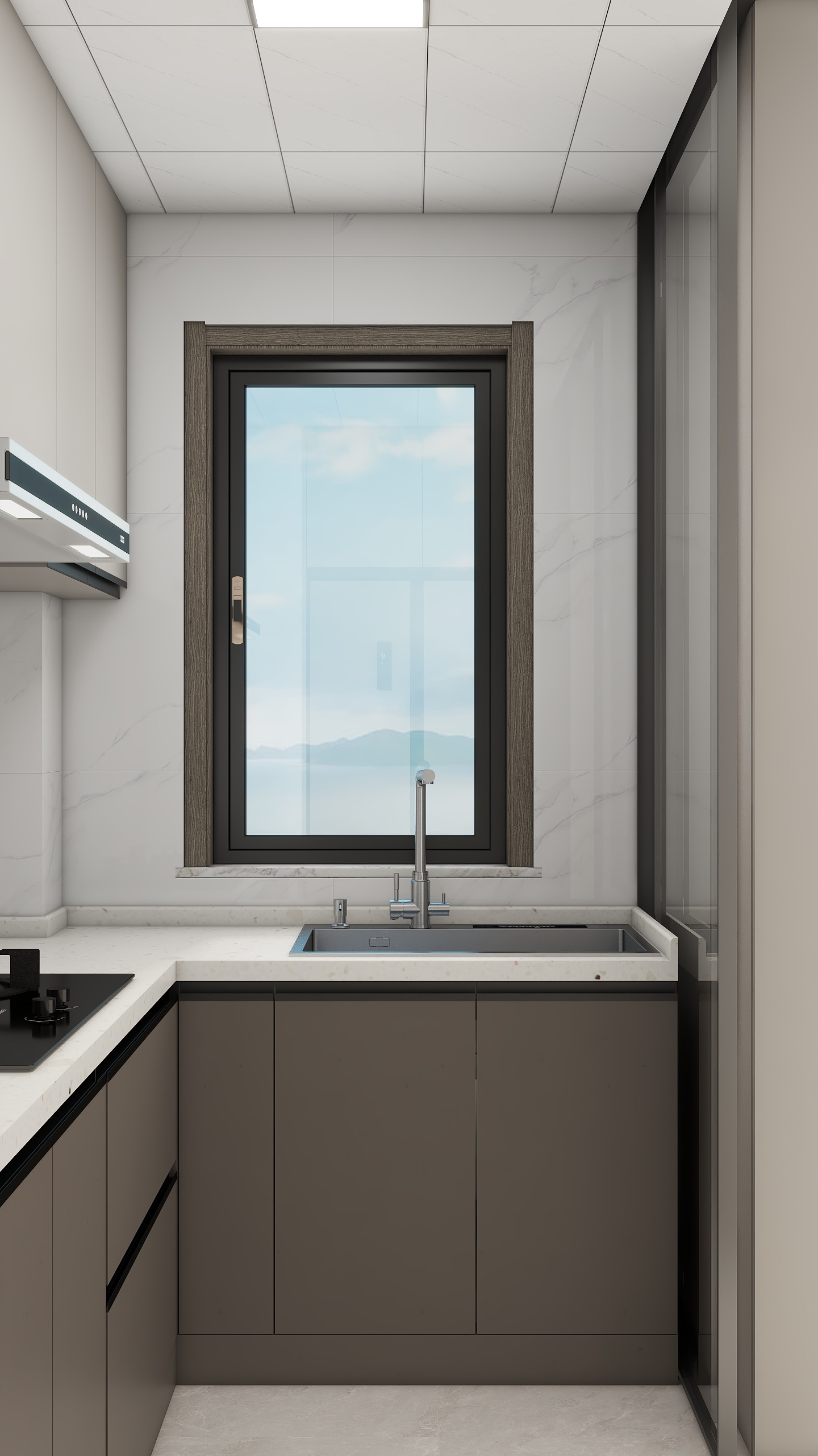 李青越-140平方现代简约四居室装修效果图