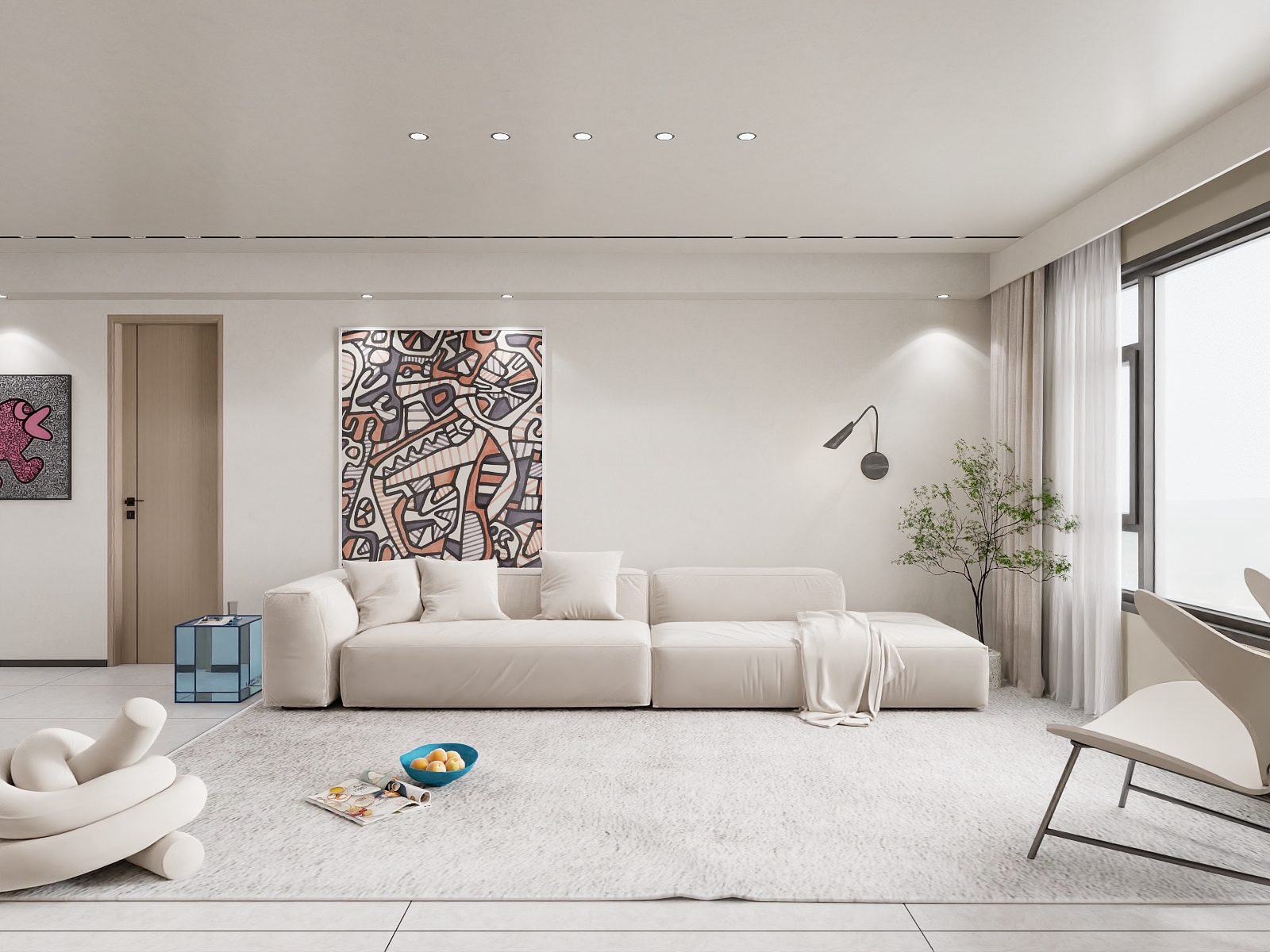 湛智华-意式极简143平4房-装修设计方案