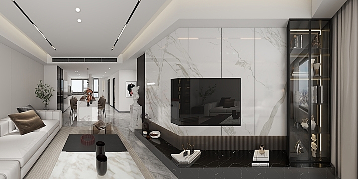 山止川行空间设计丨程宇鹏-华翠西山8-3-302 上叠-副本-装修设计方案