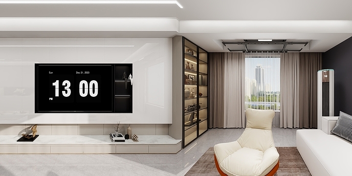 繁华-流年印-恒昌御府13-3-孙女士雅居-装修设计方案