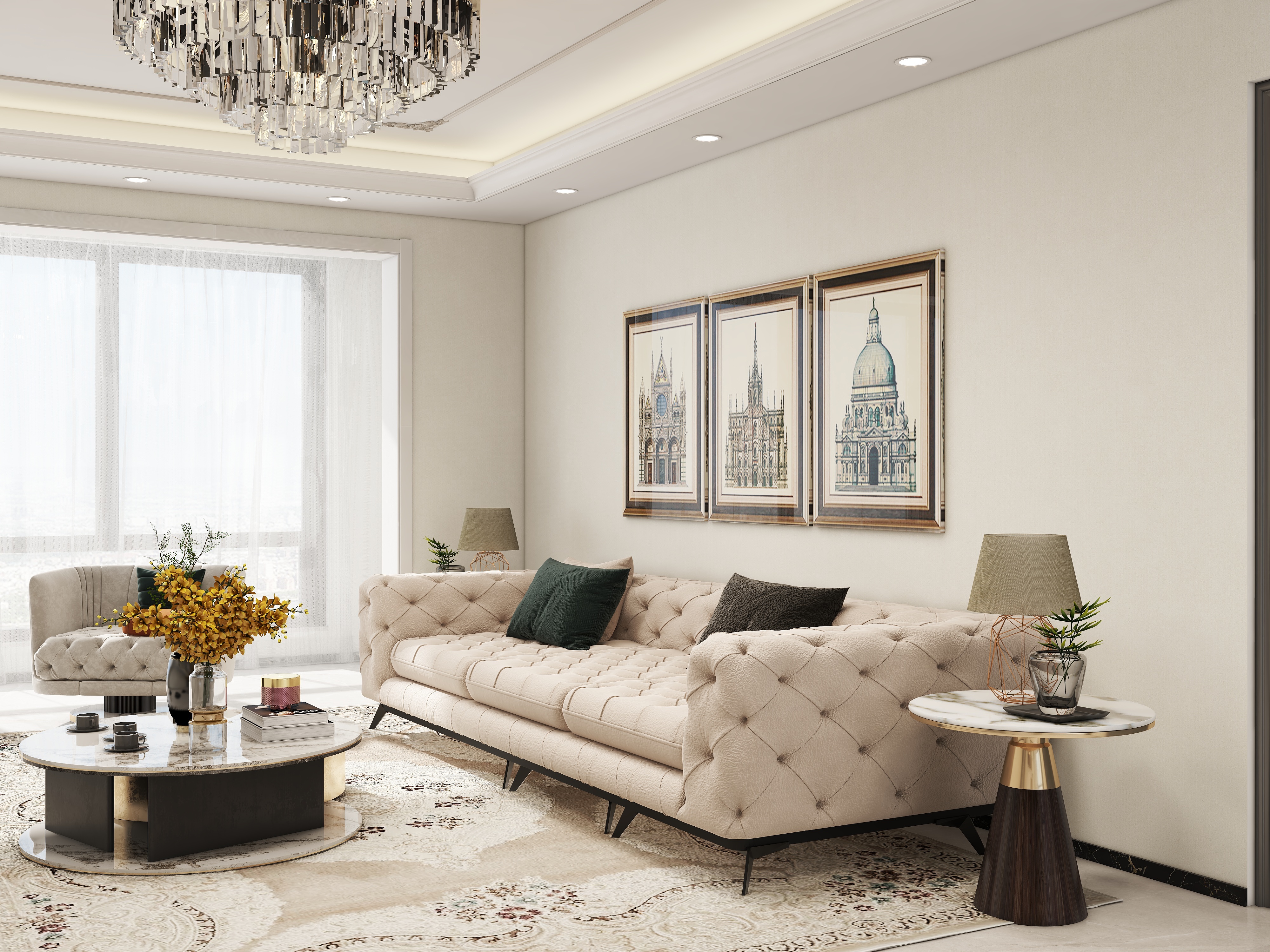 设计师丨艺梵-云海麒麟湖149㎡3室-装修设计方案