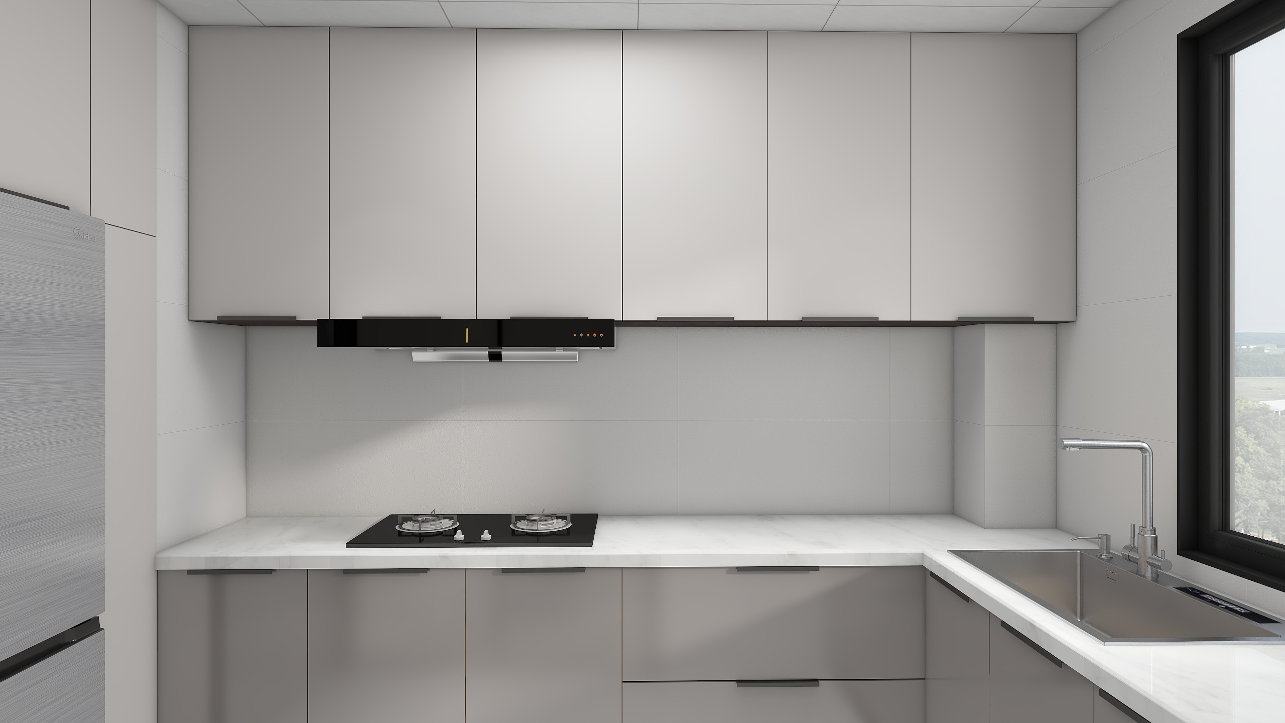 仟铭装饰GfWH-富士城五号楼5-1-2101-装修设计方案