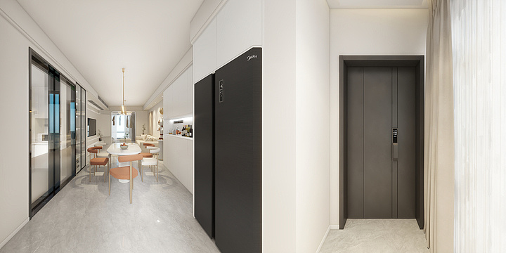 十堰云上空间装饰-碧桂园惠智城彭女士雅居-装修设计方案