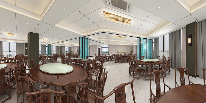 多尔美-聚丰酒店二层效果图2024-04-08-装修设计方案