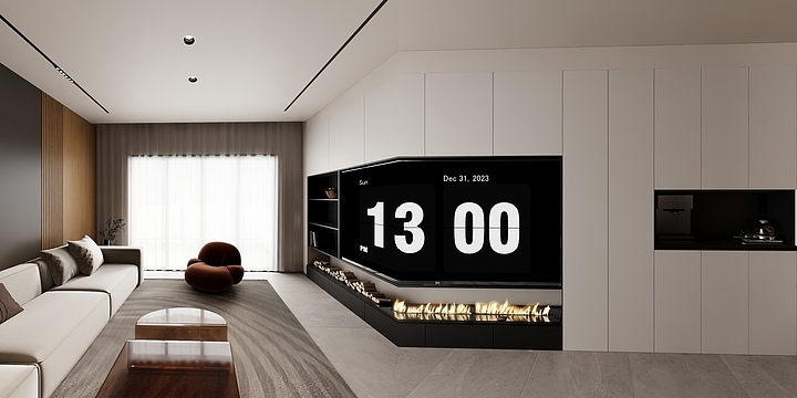 PREA|VISION-光明6层自建房B单元T3-装修设计方案