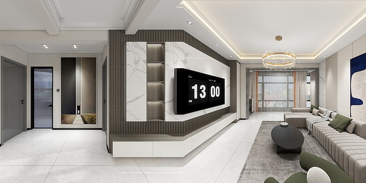 单反TT-华曜130平--装修设计方案