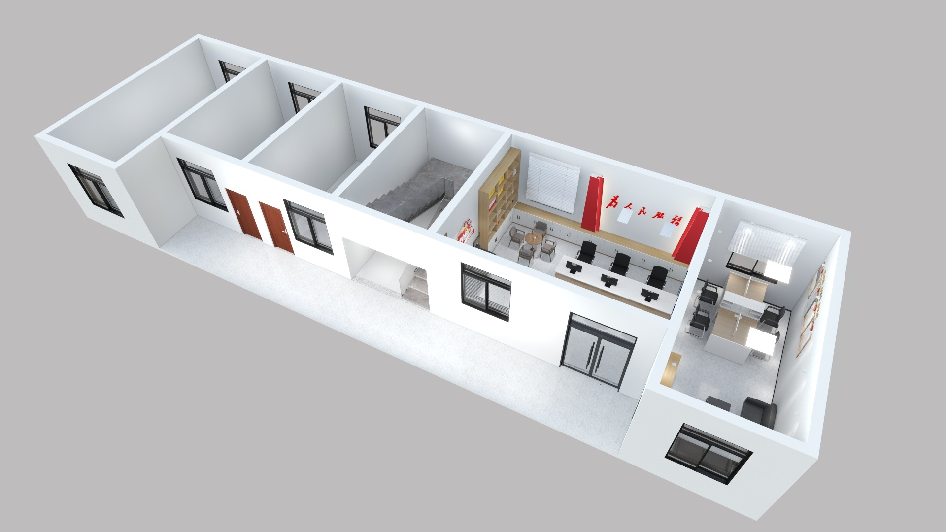 姜奇斌设计-五三村委会-装修设计方案