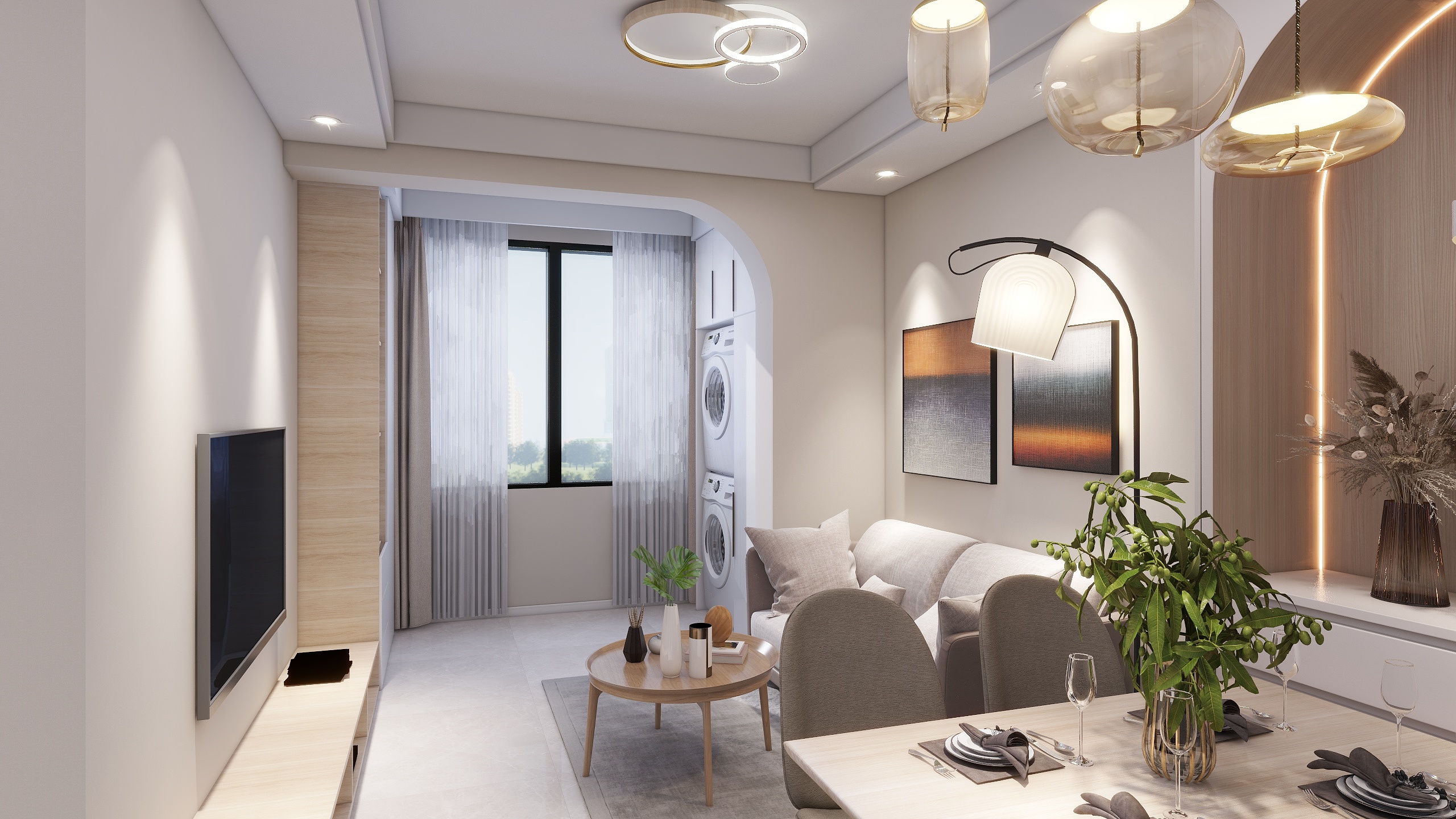 丨IDOX-48㎡1室-装修设计方案