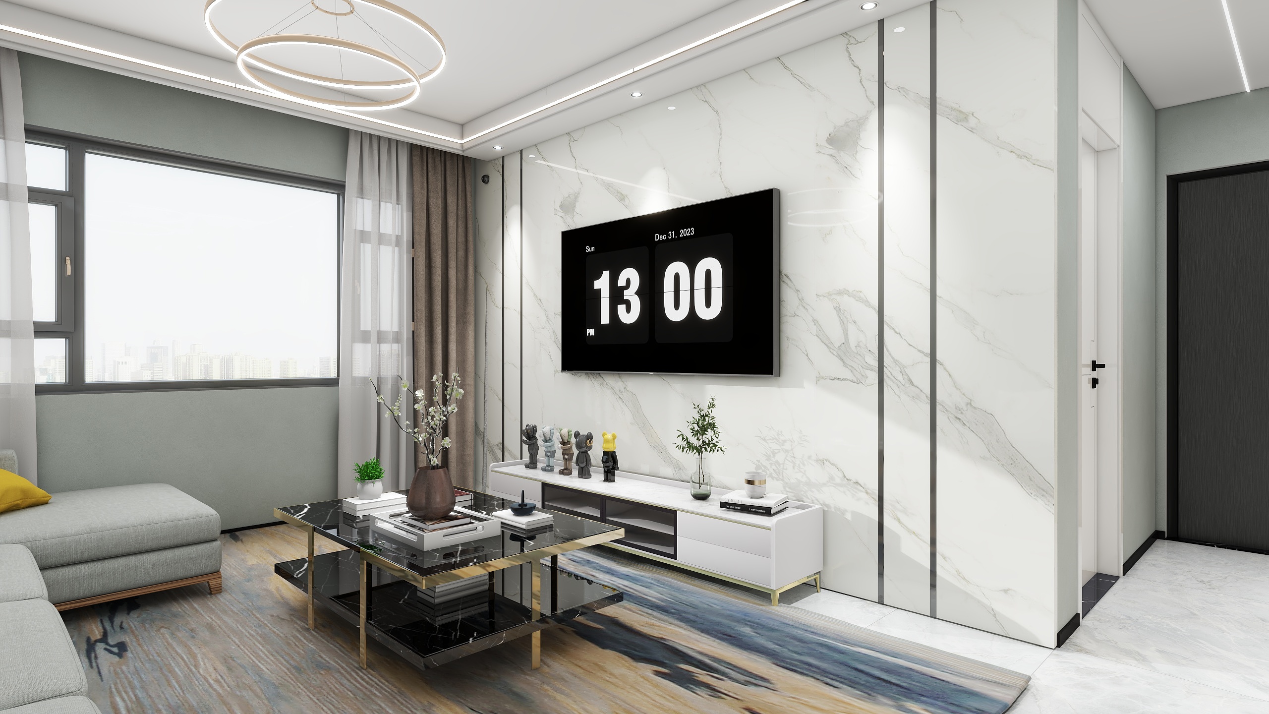 樊利臣13394752078-盛悦美麟113㎡3室-装修设计方案