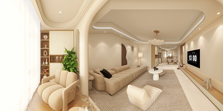 高维普-四目河畔3-1-601-装修设计方案