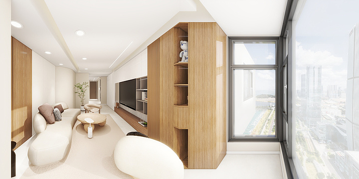 高端私人设计-东城郡115-501-装修设计方案