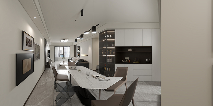 icered茶-源河苑14-2304-装修设计方案