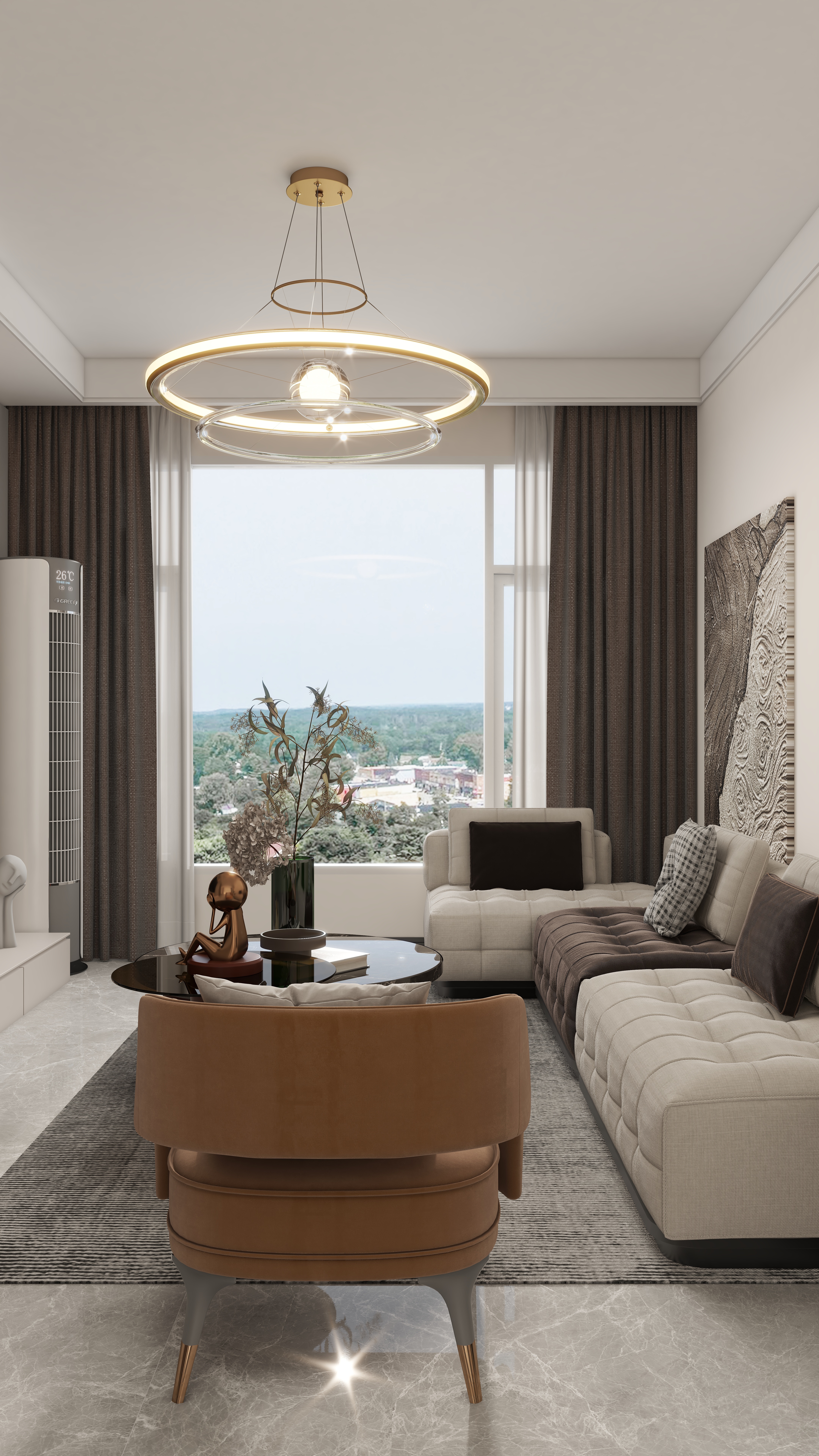 艺雅丽-150平现代简约 装修效果图