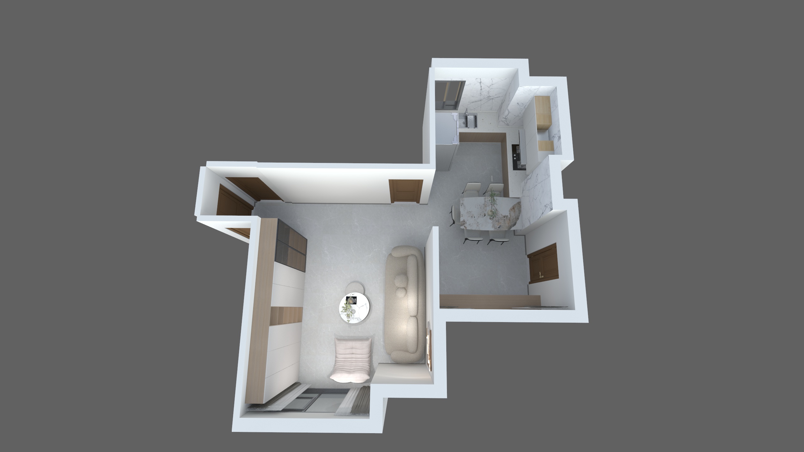 创想-空间设计-翡翠绿洲4-装修设计方案