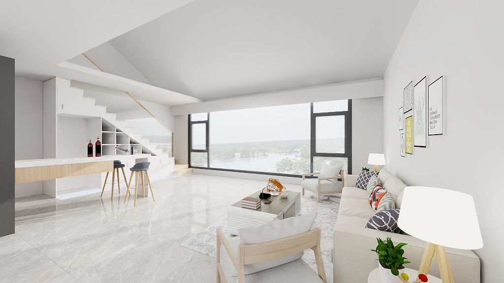 Mr.Ban-顺城万科海潮云起-装修设计方案