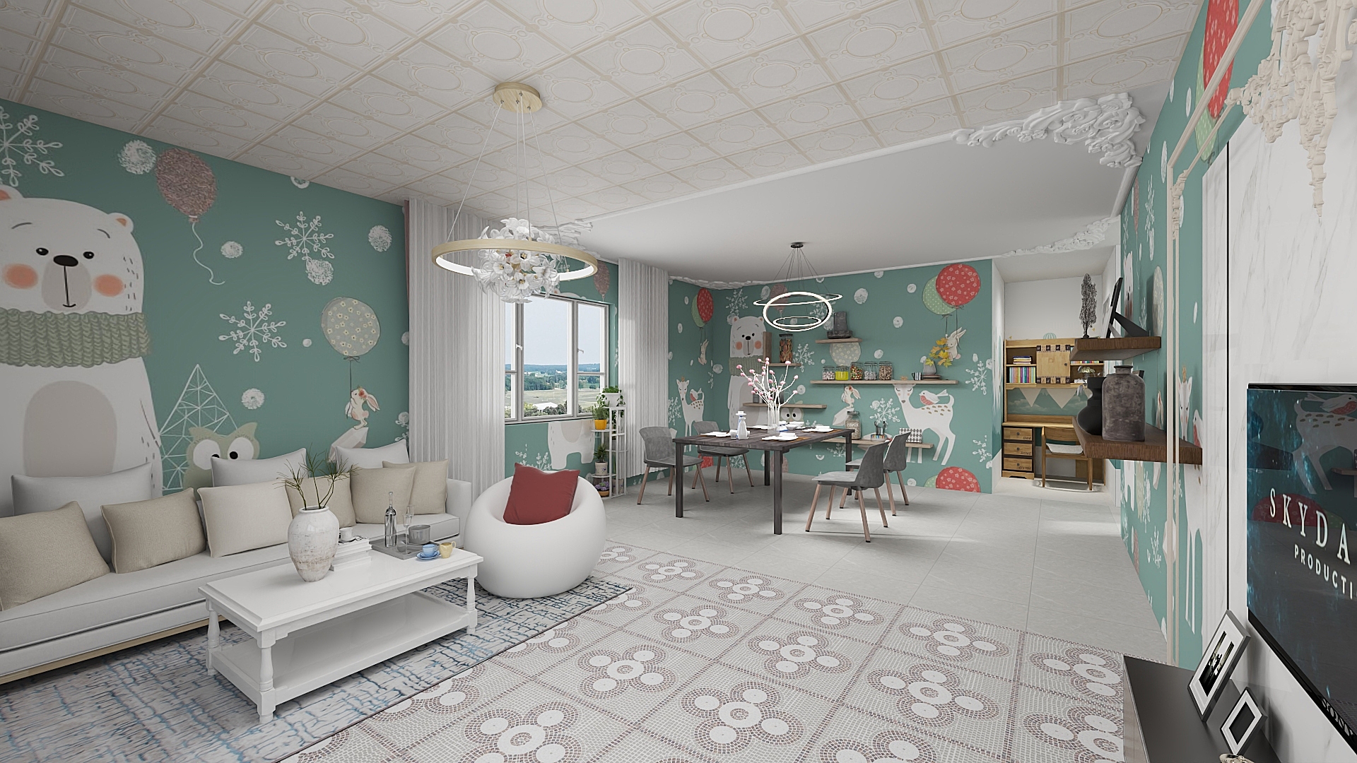 念安缘-温馨小屋-装修设计方案