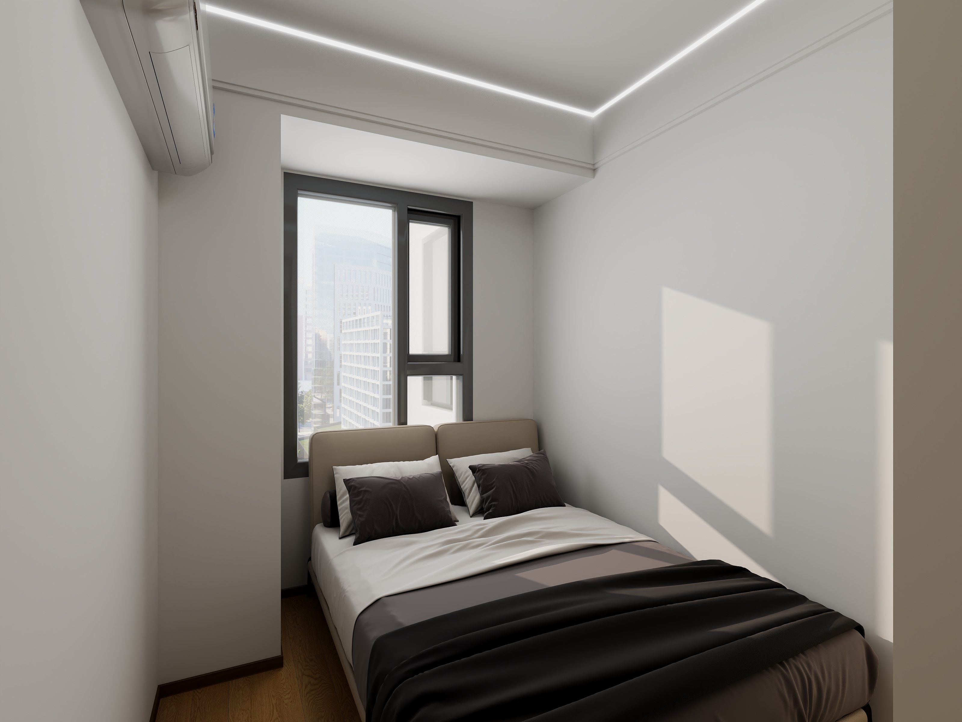 周聪设计-上坤云启都会1-1-3202 - 效果图-装修设计方案