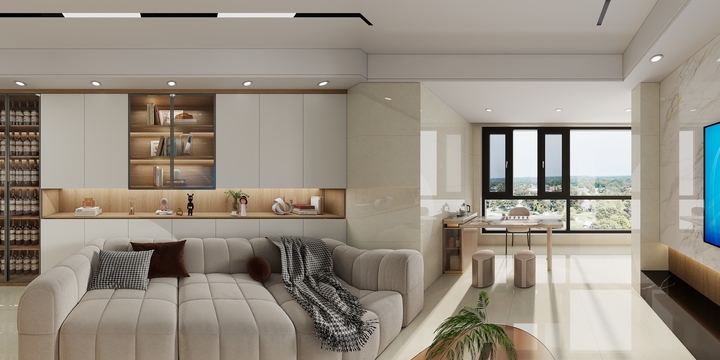 御峰装饰工程有限公司-惠洲7栋6户型-装修设计方案