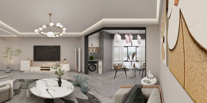 徐玉虎Xuyuhu-玉兰厅11#801-装修设计方案