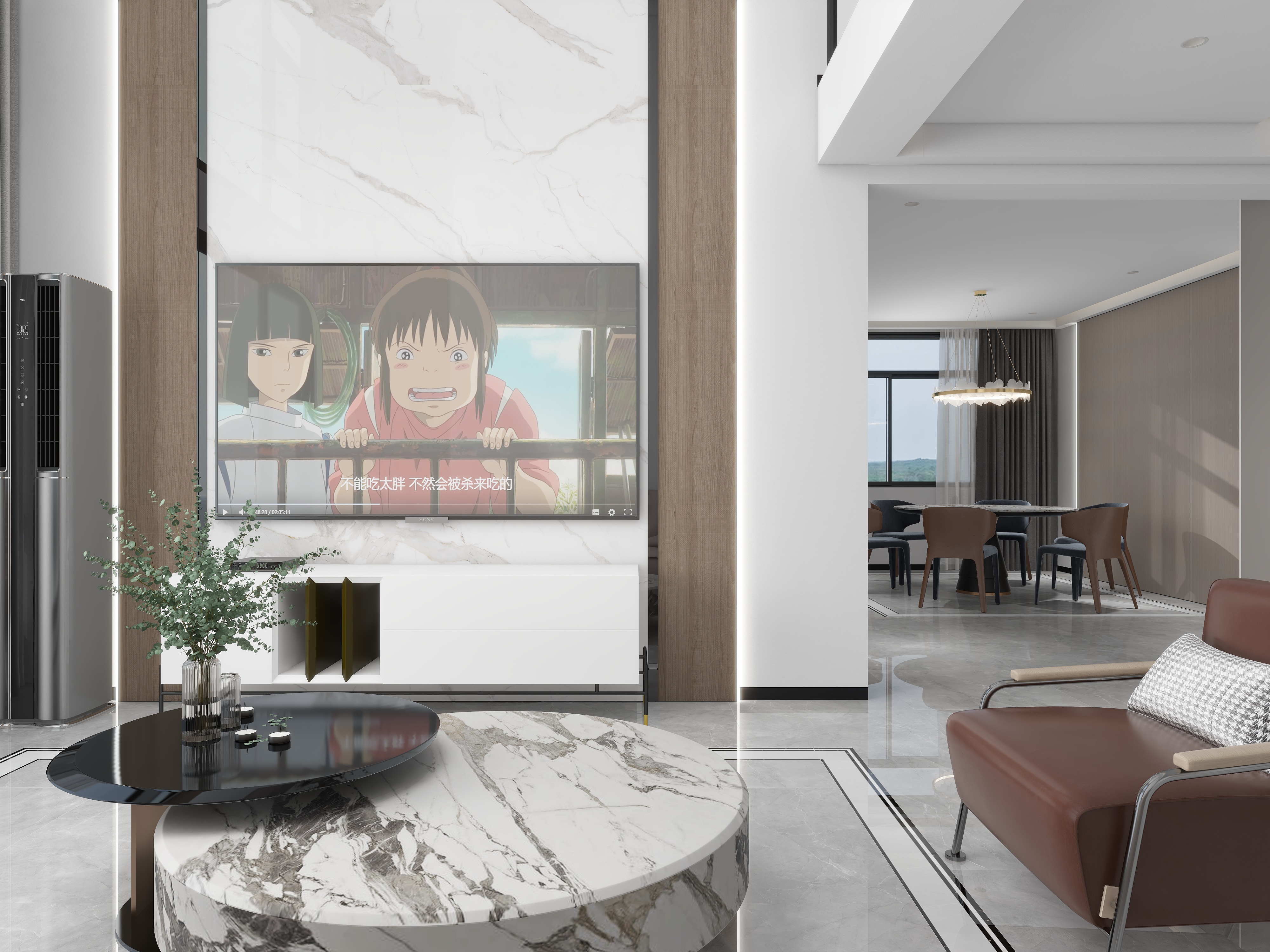 CHIMDesign-【现代轻奢】370m²二层别墅-装修设计方案