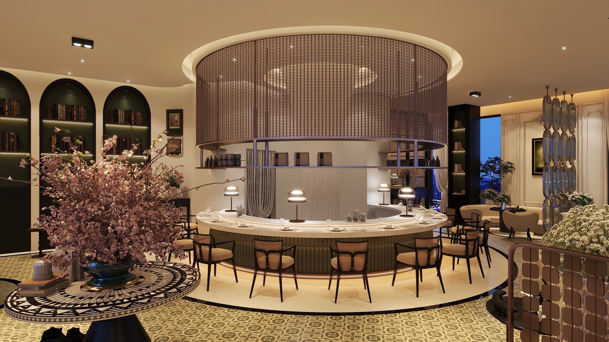 YTG.XiaoJun-法式中古风烤肉店-装修设计方案