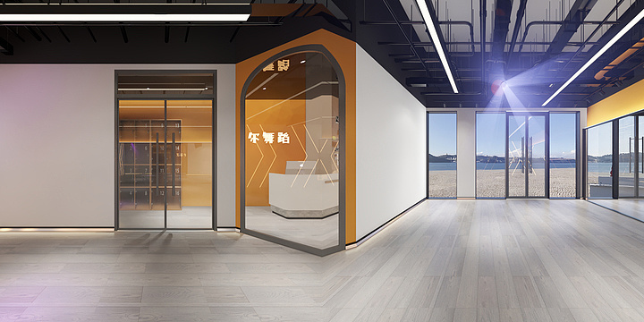 设计师梁来源-艾菲尔舞蹈-装修设计方案