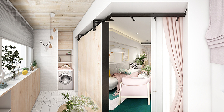 有感.设计-北欧风格海德公园81㎡3室-装修设计方案