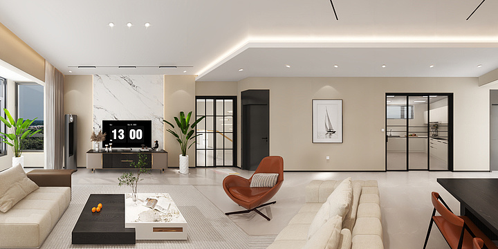 许青山-竹林门诊别墅-装修设计方案