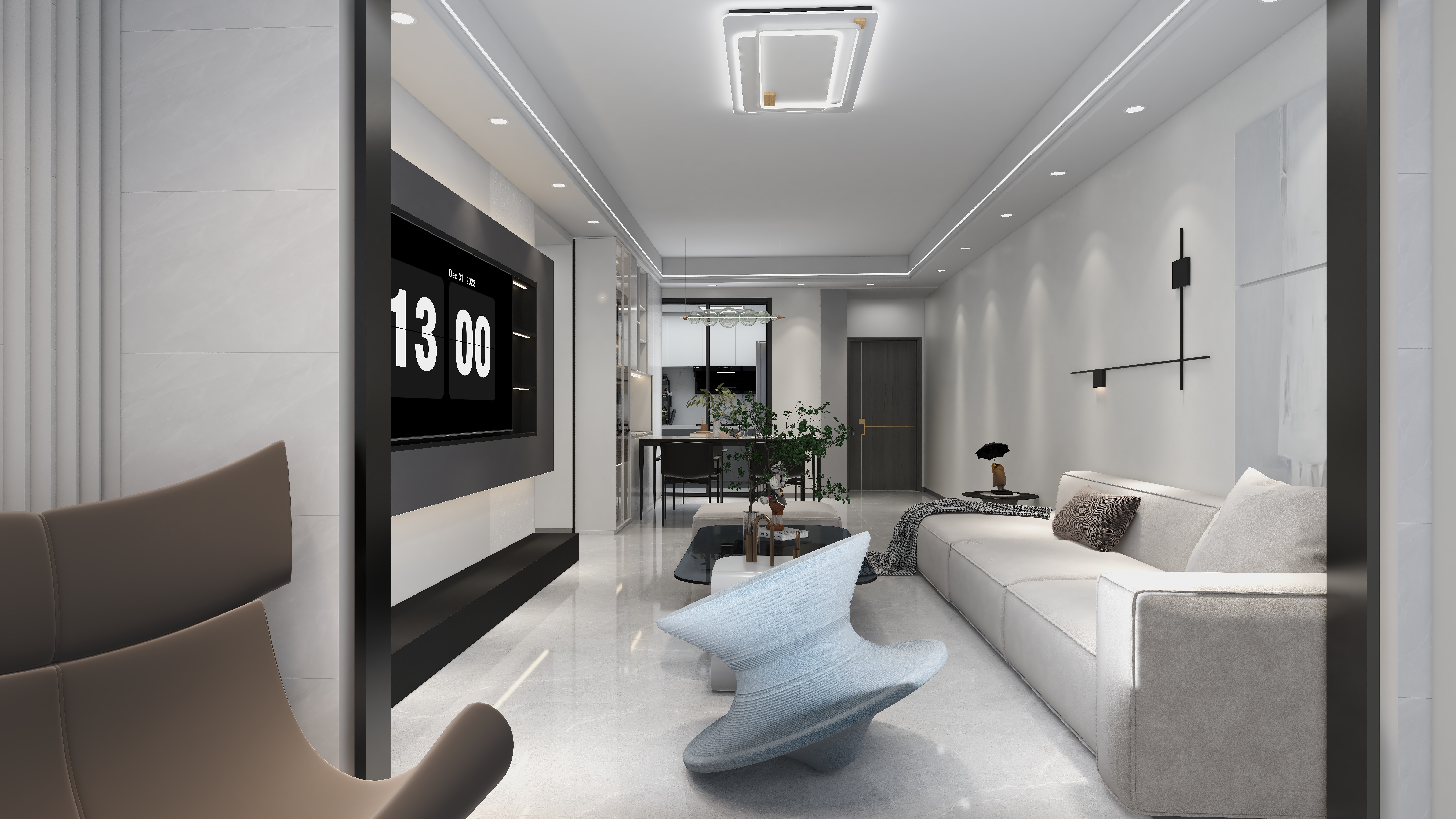 苏苏创新设计-五居127m²现代简约全屋全景-副本-装修设计方案