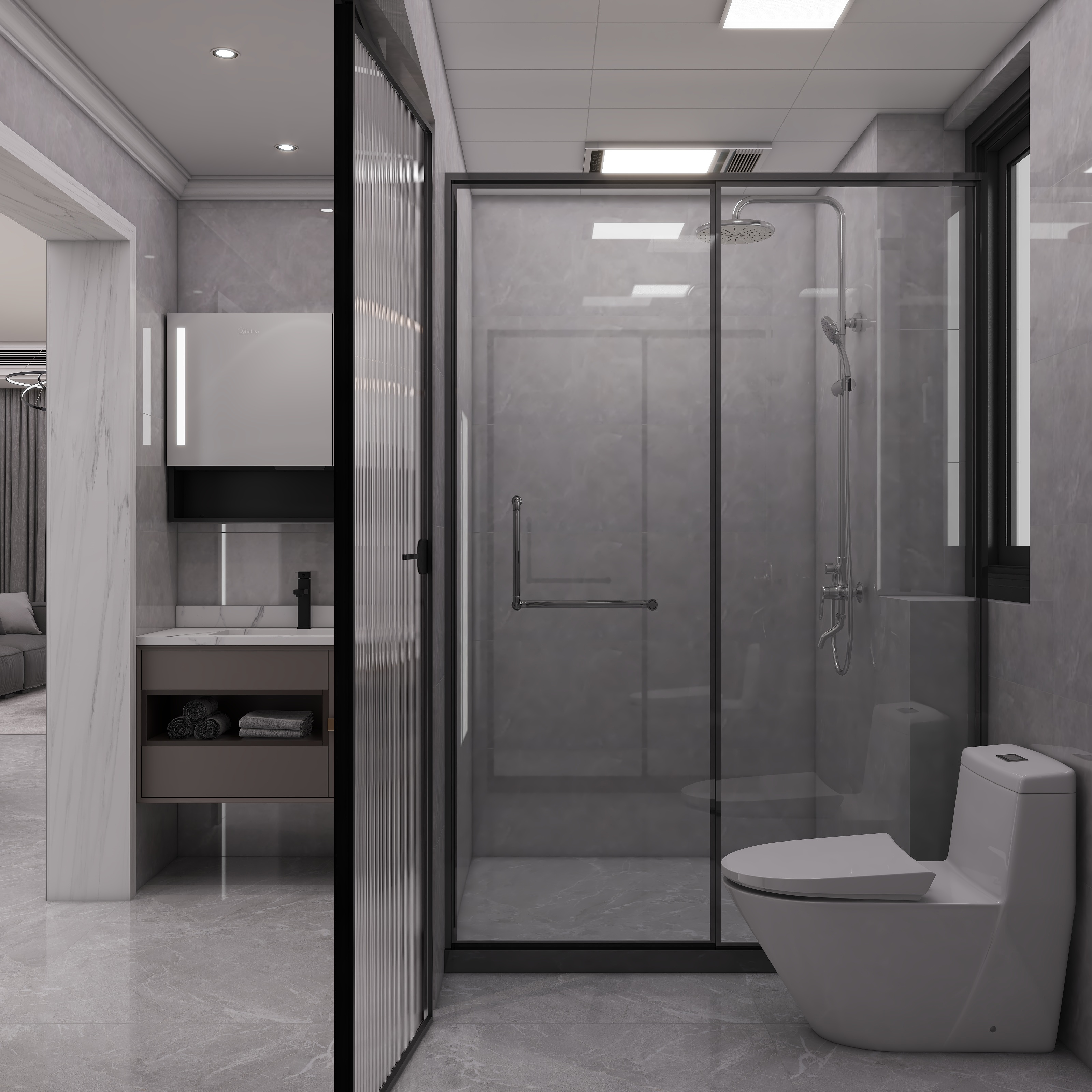 顶秀装饰大勇-中央公园126平米-装修设计方案