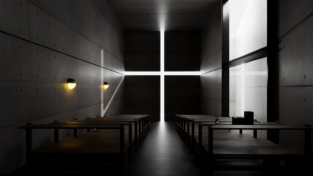 整的确实挺好-光之教堂0408-装修设计方案