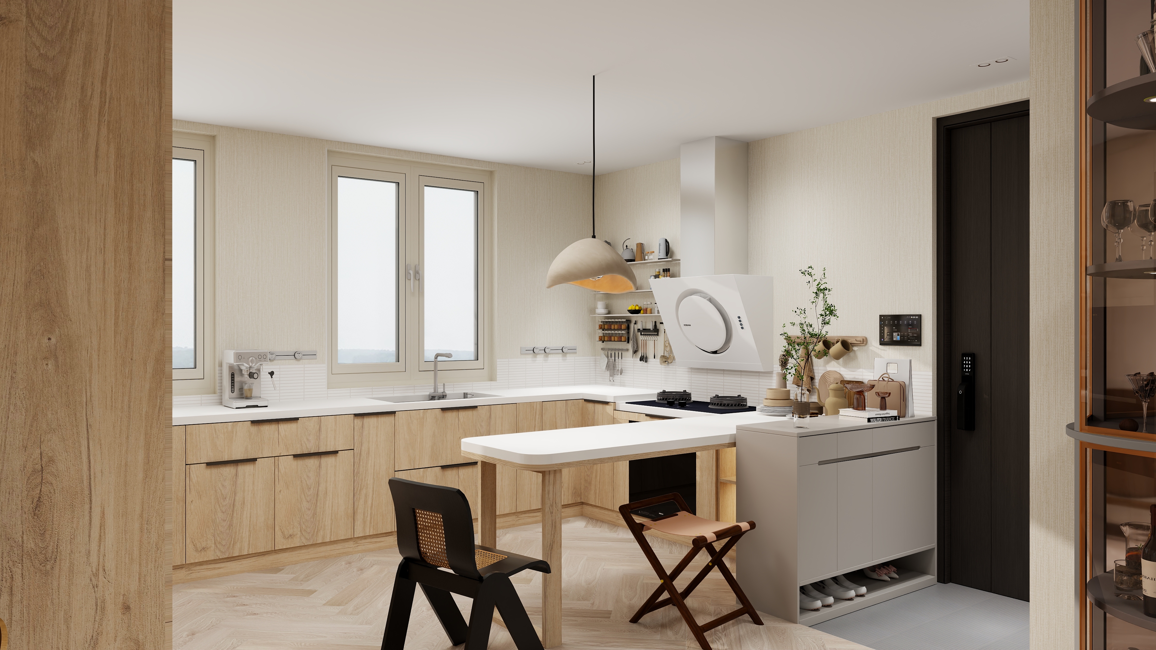 吃旺鸡蛋嗦手指头-皇册家园168㎡2室装修效果图