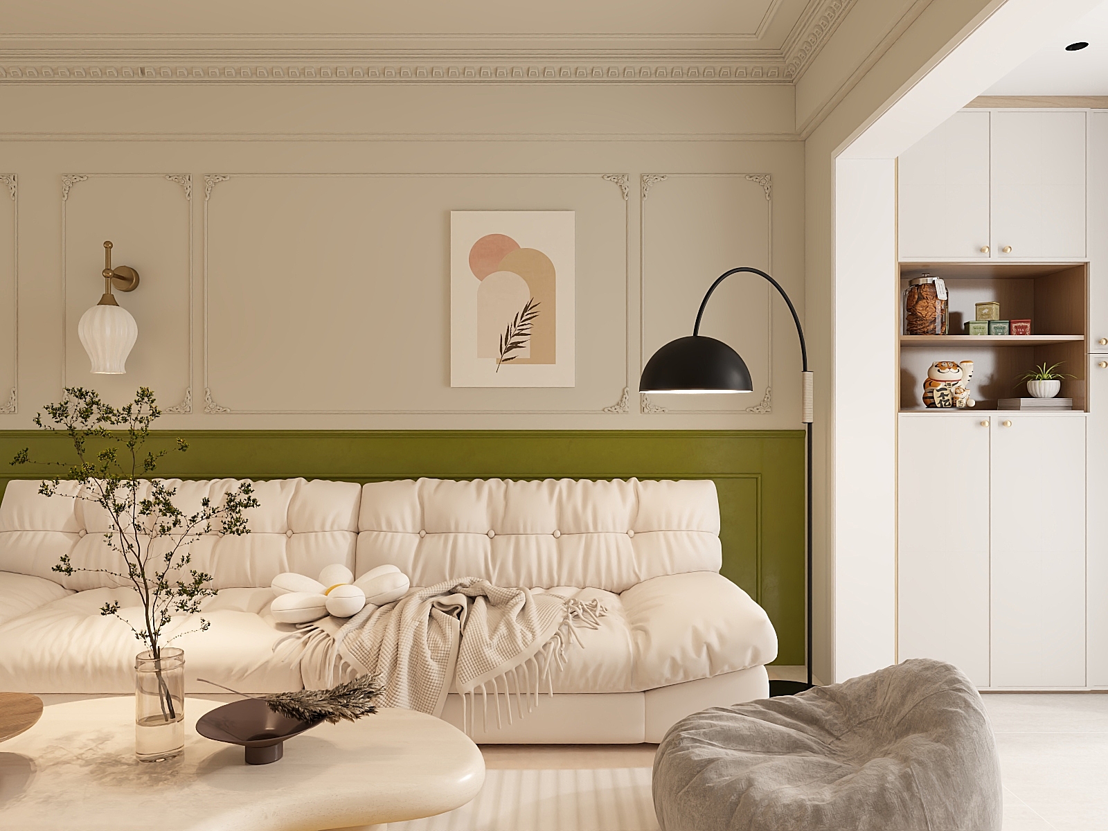 A周素人设计-79㎡3室装修效果图