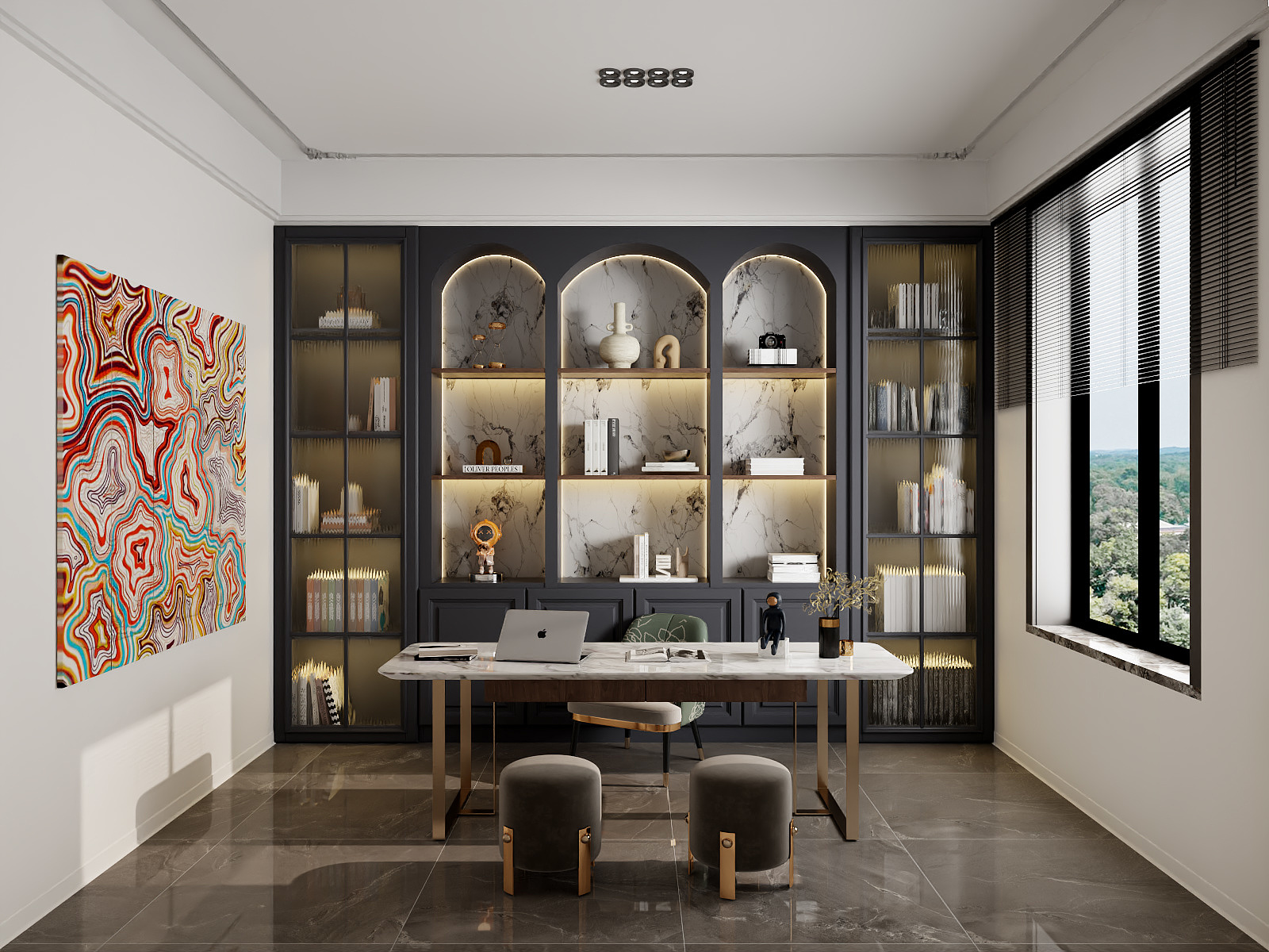 云起设计丨云起-现代法式丨居然首府-装修设计方案