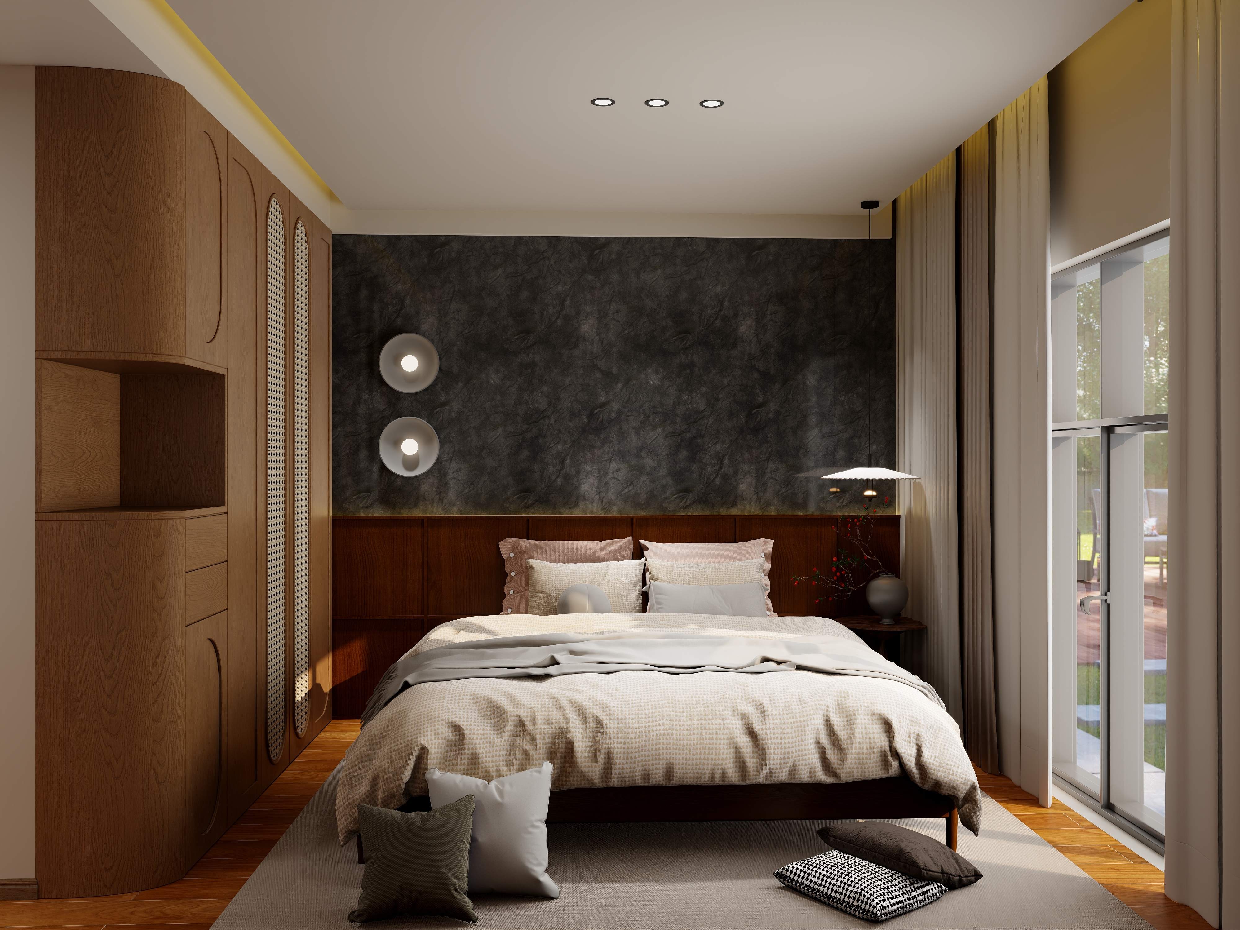 肖圆圆ZdCc-闲林山水161㎡3室装修效果图