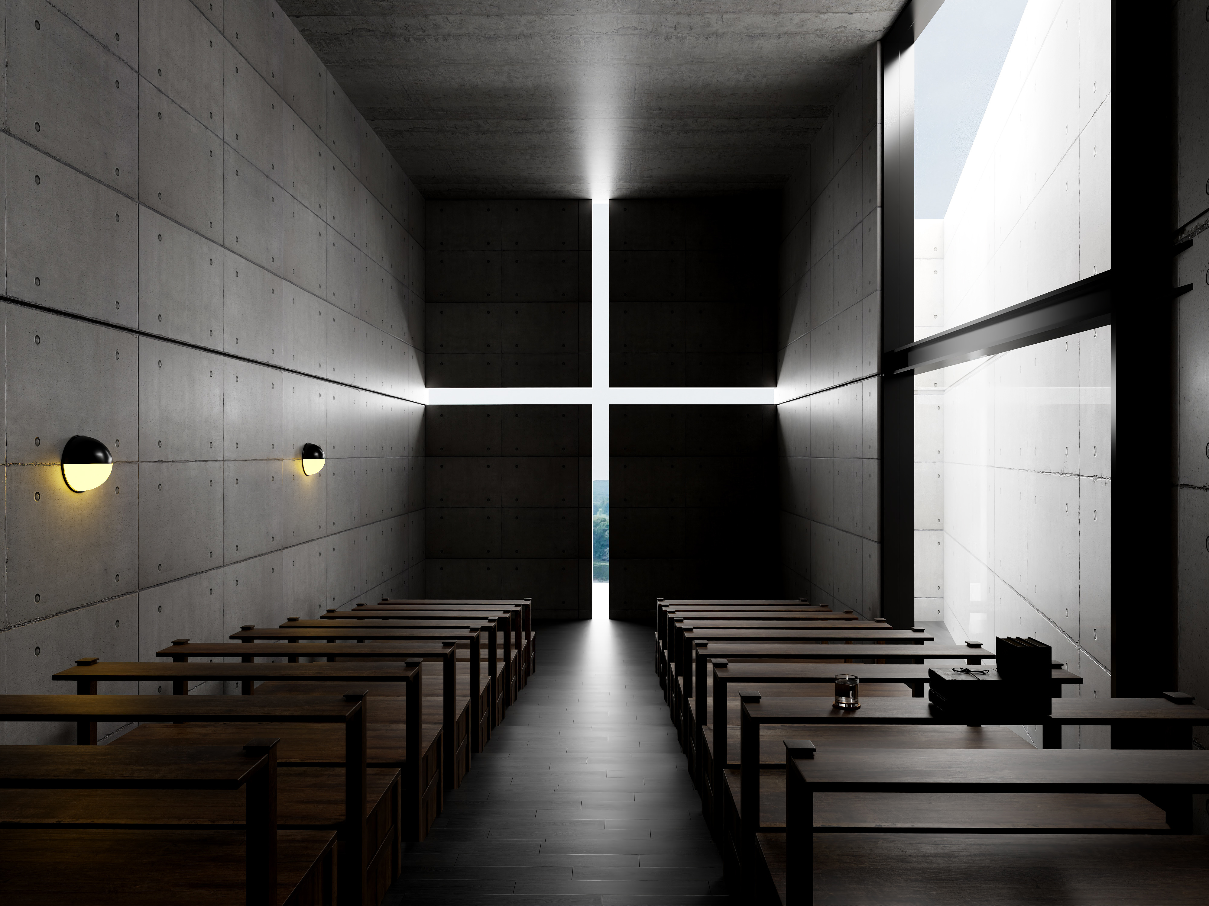 PREA|VISION-光之教堂练习-装修设计方案