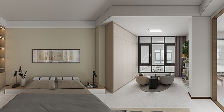 铭筑工装-金地地下室方案二-装修设计方案