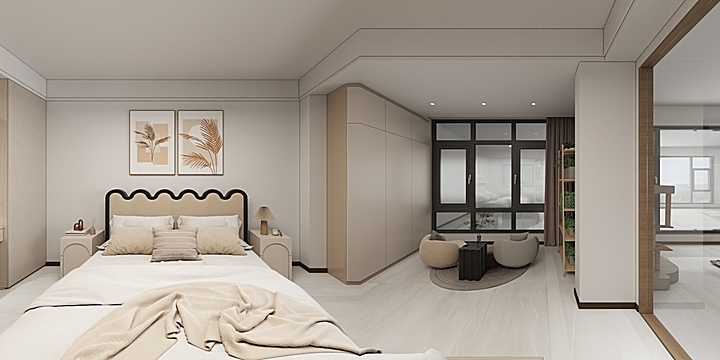 铭筑工装-地下室方案一酷家乐-装修设计方案