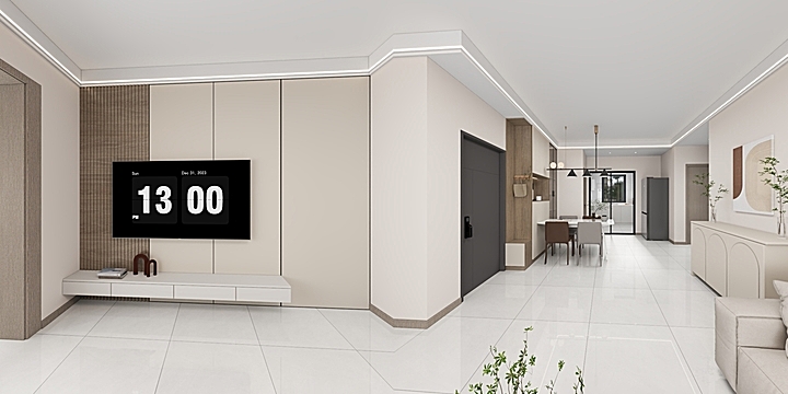 马凯366-麟珑印17号楼1楼-装修设计方案