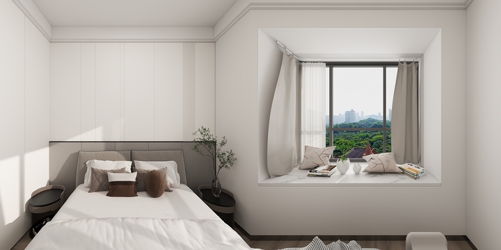 归尘a-6#F4 6栋5号现代-装修设计方案