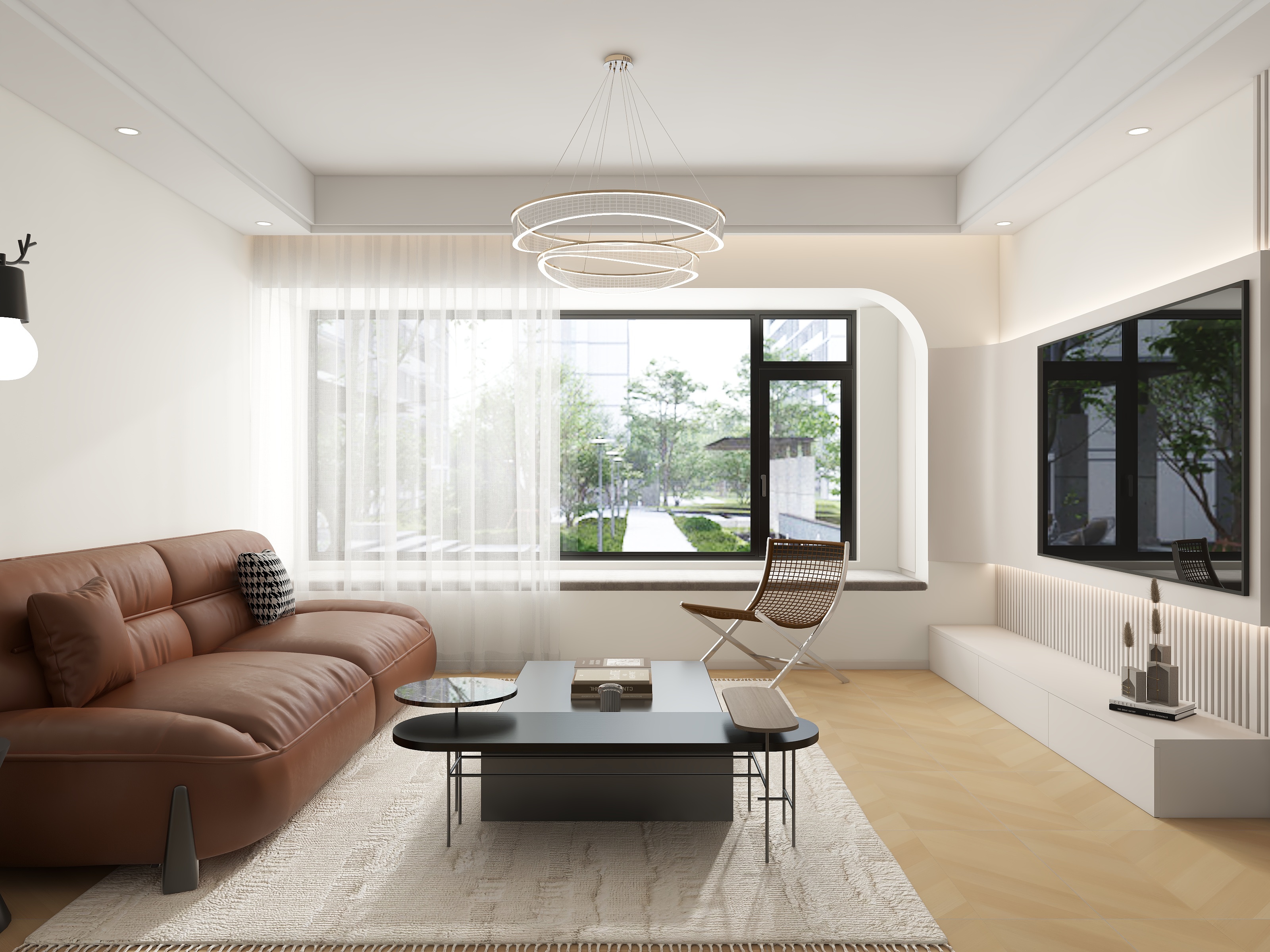 DP视觉表现-蓝城玉园98.97m²三室-装修设计方案