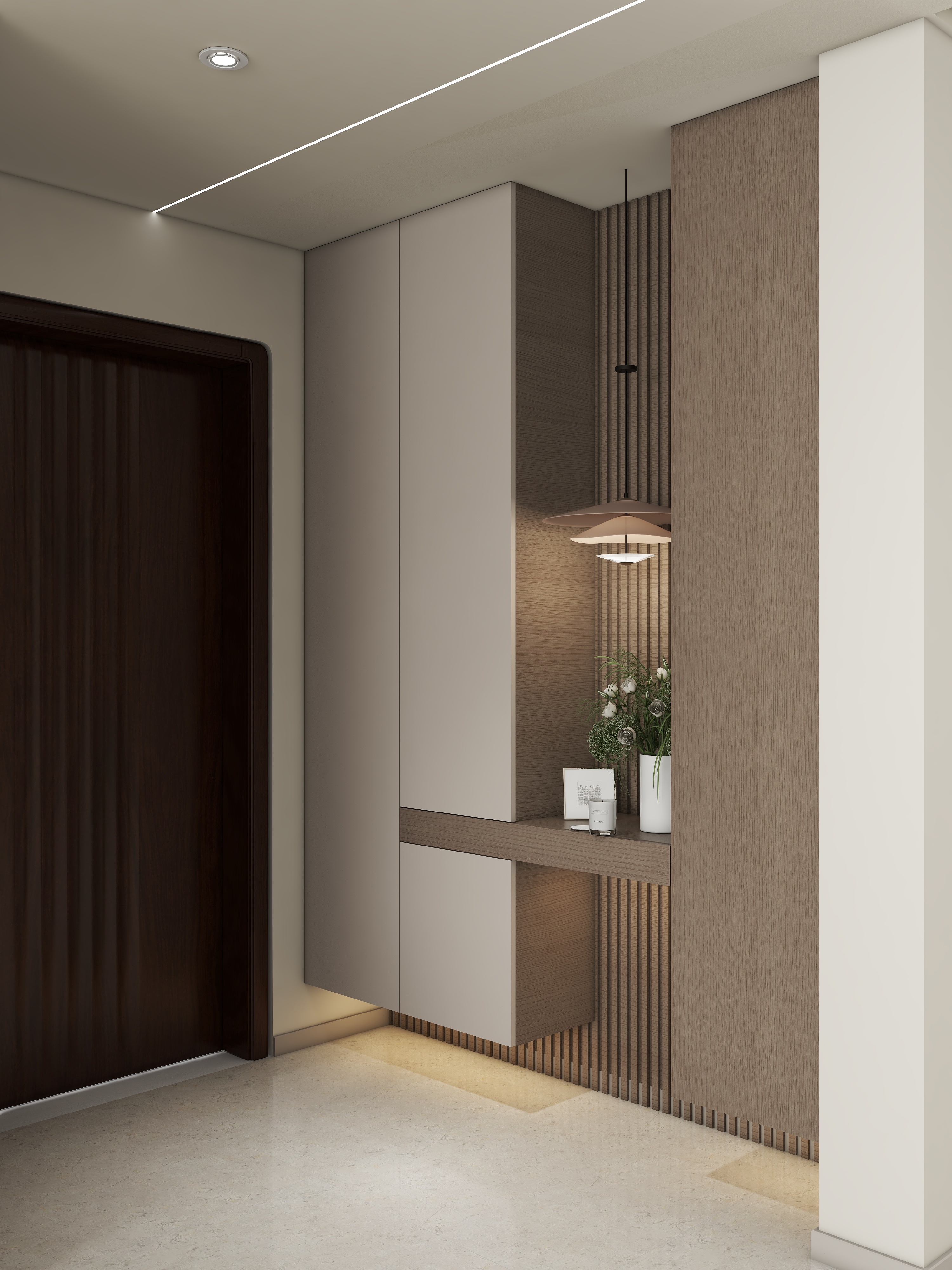 小何宝贝-123㎡3室奶油现代风-装修设计方案