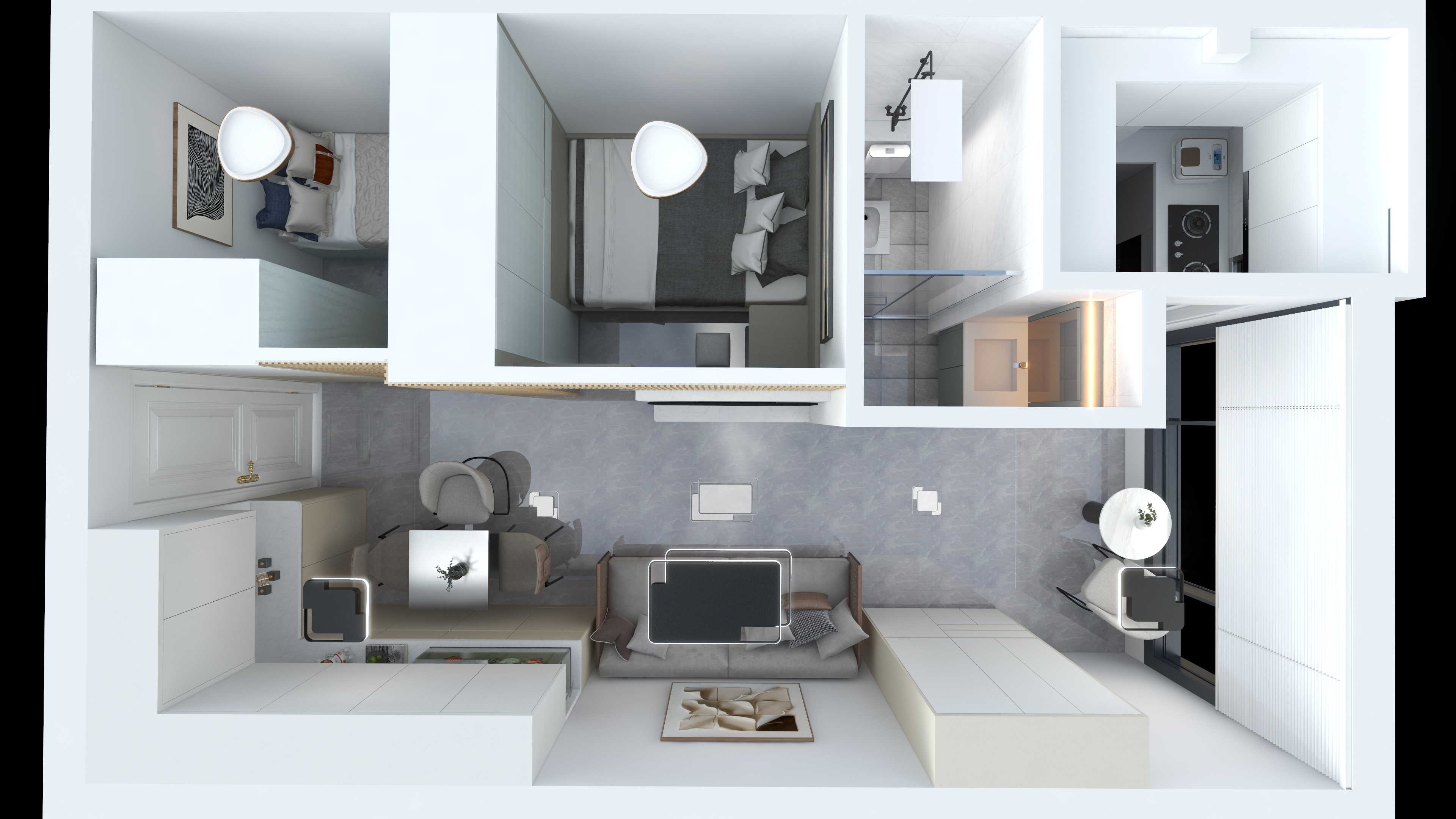 归尘a-啟業村啟盛樓-副本-装修设计方案