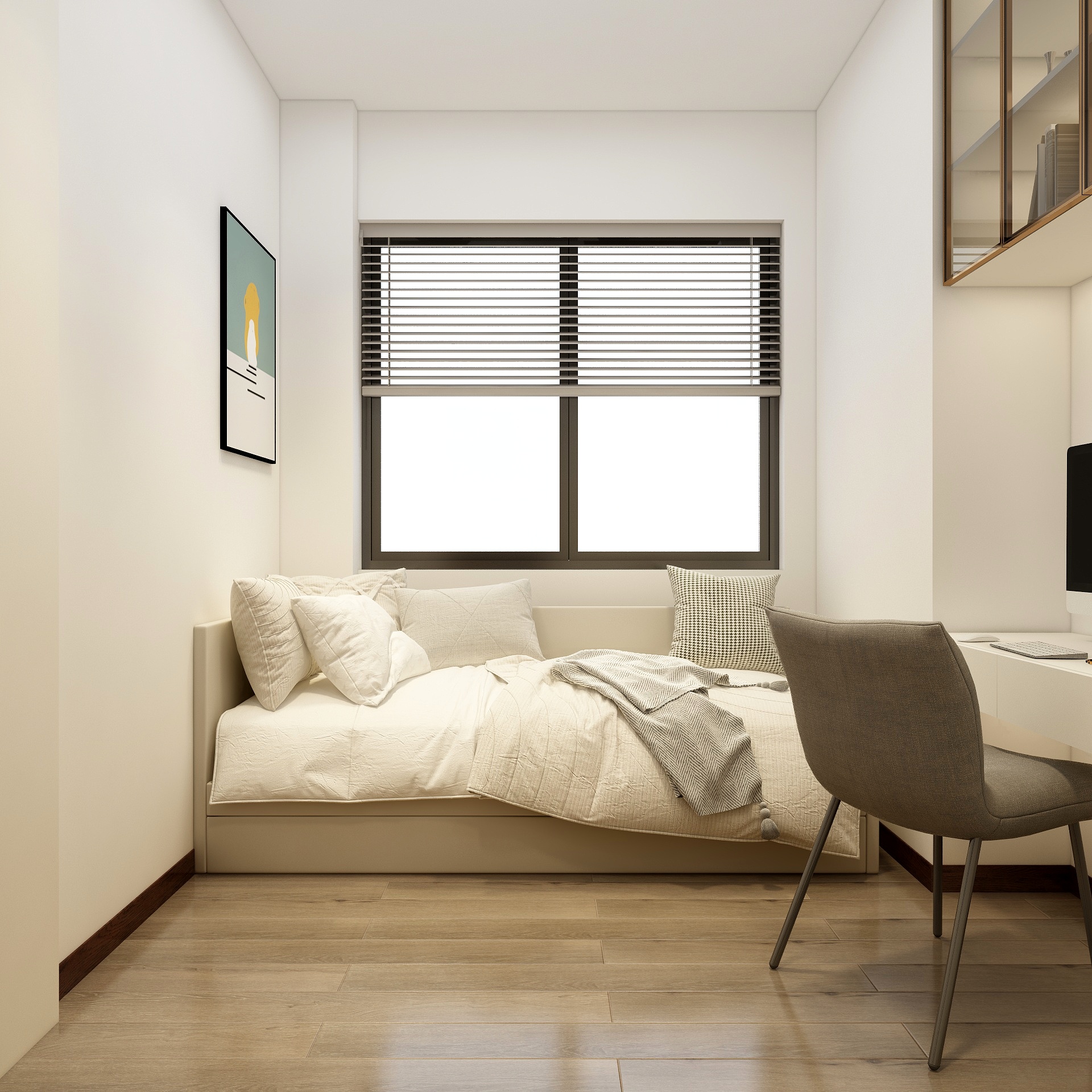 湛智华-新中式153平4房 装修效果图