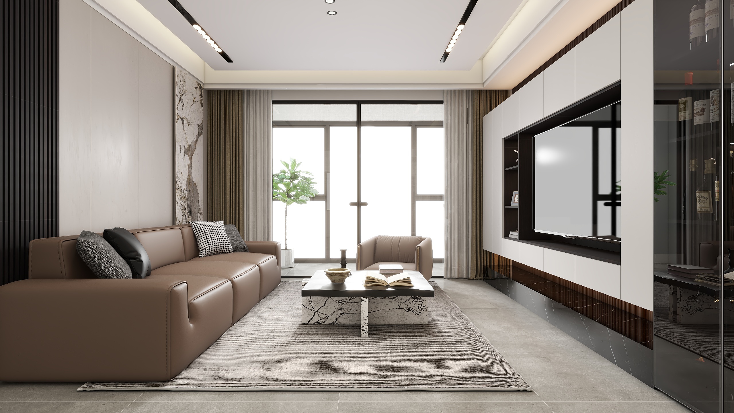 longNDS-112㎡3室-装修设计方案